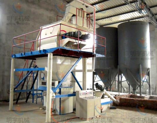 全自動干粉砂漿生產線