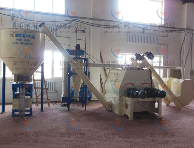 正確調試膩子粉攪拌機的方式